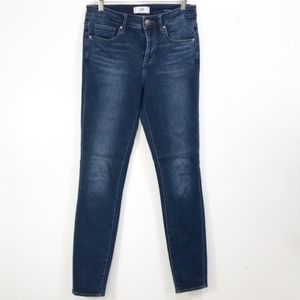 AOS Women's skinny jeans 👖 size 26 blue dark wash denim W-384